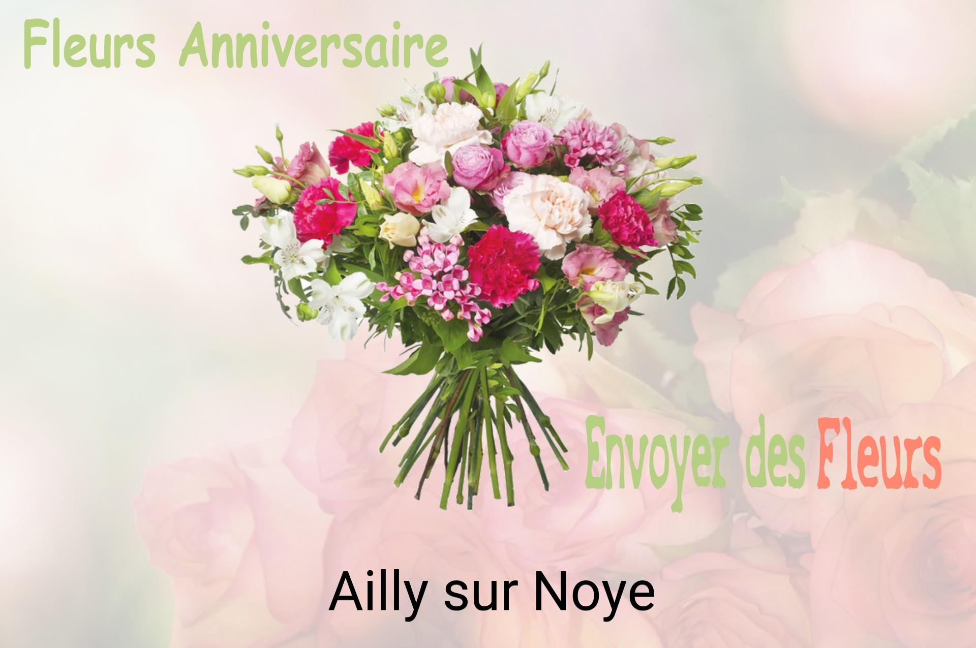 Bouquet de fleurs d’anniversaire livré à Ailly-sur-Noye
