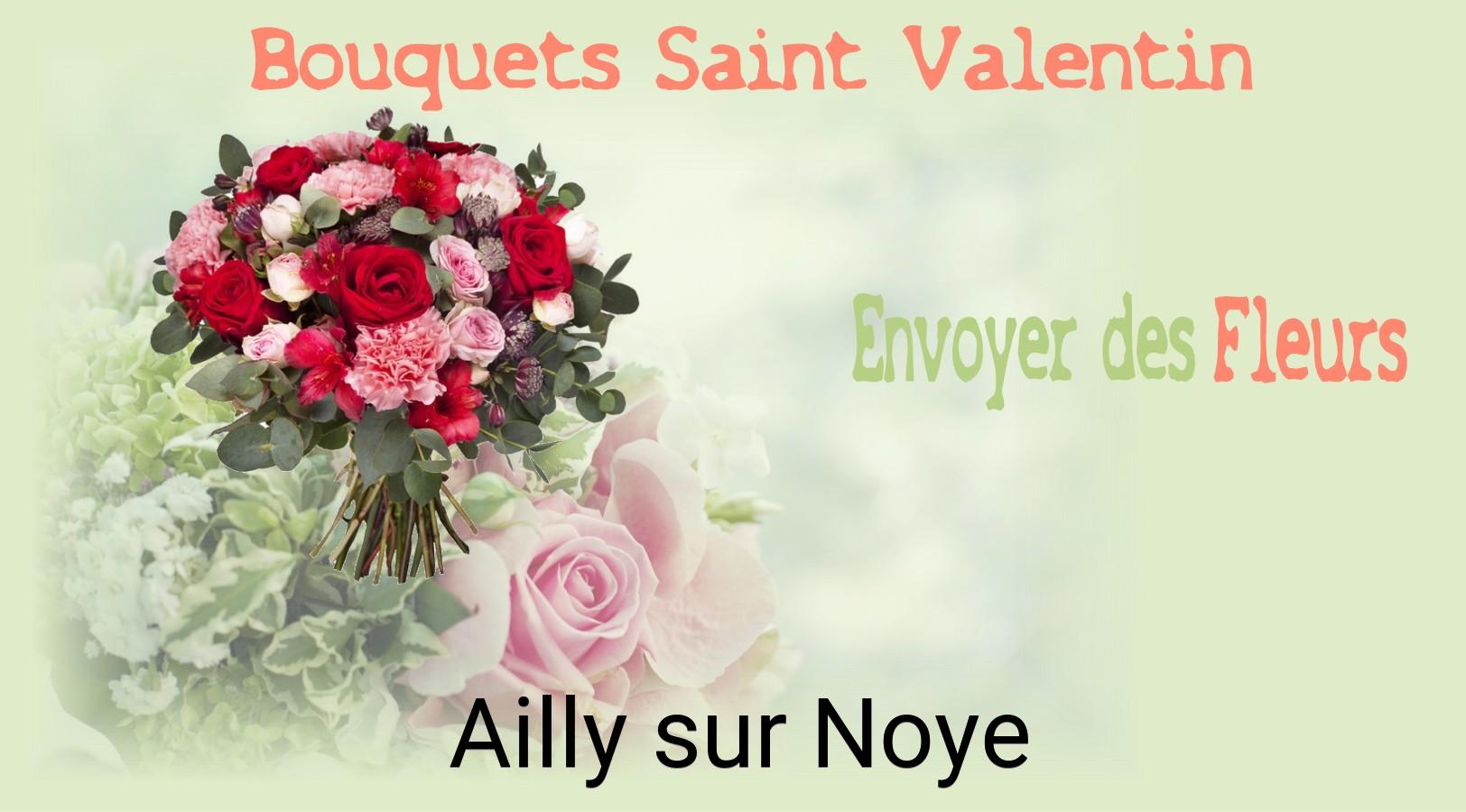 Roses de Saint-Valentin livrées à Ailly-sur-Noye